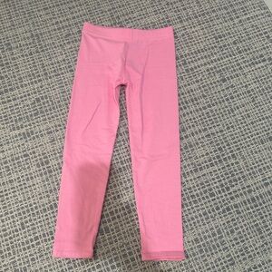 Pink dori creation girl leggings size 5/6. Never worn